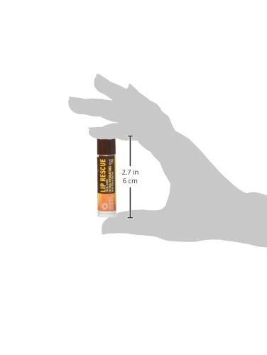 Desert Essence Lip Rescue Ultra Hydrating with Shea Butter - 0.15 Oz - Soft Moisturizer Balm Stick - Ginkgo Biloba Extract - Soothes Dry Or Cracked Lips - Vitamin E - Beeswax - Peppermint Oil