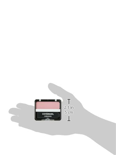 COVERGIRL - Cheekers Blush, Soft, blendable, lightweight formula, easy & natural look, 100% Cruelty-Free (Pack of 2)