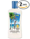 Panama Jack Sunscreen Suntan Lotion - SPF 15, Broad Spectrum UVA/UVB Protection, PABA, Paraben, Gluten & Cruelty Free, 6 FL OZ (Pack of 2)