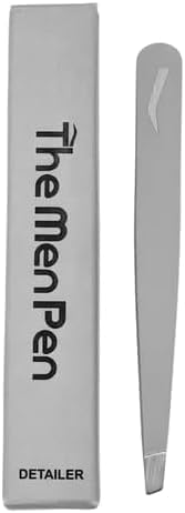 The Men Pen Complete Eyebrow Grooming Kit for Men | Scissors, Tweezers, Razors & 2 Eyebrow Filler Pens for Shaping | Trimming & Defining Brows | Brown