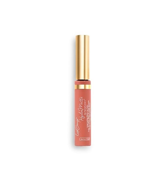 SeneGence LipSense HydraMatte Long-Lasting Liquid Lipstick – Apricot Angel, 0.25 Fl Oz. Up to 6-Hour Wear. Waterproof. Transfer-Proof Cream-to-Matte. Hydrating. Vegan. Alcohol-Free.