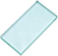 Pro Nail Art Painting Color Toning Glass Board Makeup Palette Eyelash Extension Adhesive Glue Pallet Glass Palette Stand（2 x 4 Inch ）