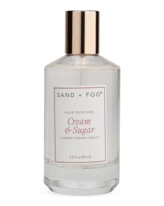 Sand + Fog Cream & Sugar Hair Perfume, Almond Cream Vanilla Scent, 3.2 fl oz