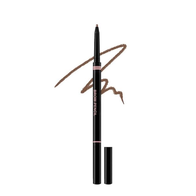 Eyebrow Pencil – Ultra-fine eyebrow pencil, precision nib and spool brush, filler sparse areas, natural eyebrow makeup, waterproof women's eyebrow pen (03# Blonde)