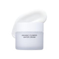 Whamisa Organic Flowers Water Cream, 95.2% Organic, Waterless Formula, Fermented Ingredient Formula for Deep Hydration & Calming Care, Moisturizing, Korean Skin Care (50ml)
