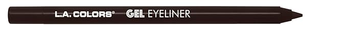 L.A. COLORS Gel Eyeliner, Brown CP641 (Pack of 2)