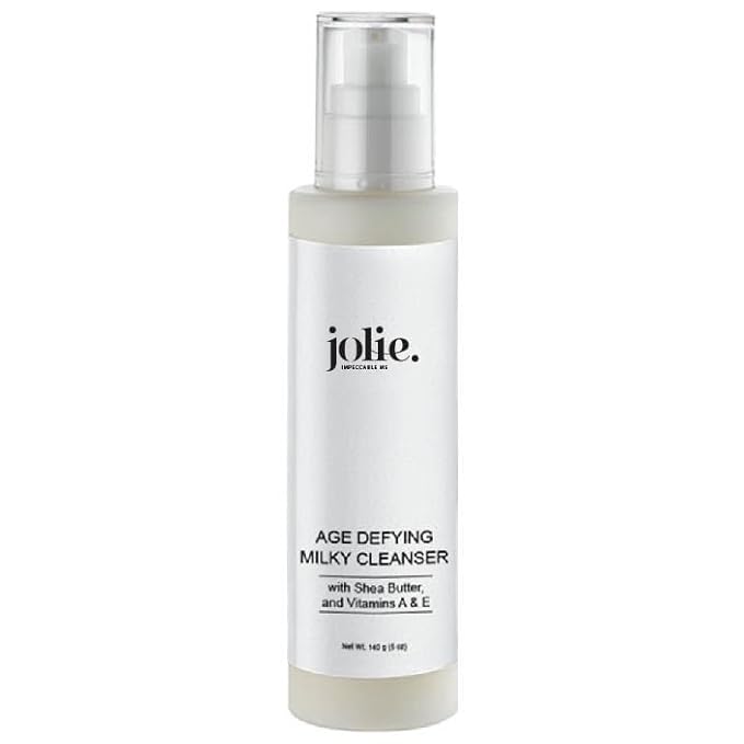 Jolie Age Defying Milky Cleanser W/Shea Butter & Vitamin A & E 5 oz - For Dry Skin Types