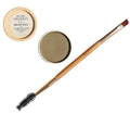 Zero Waste Eyebrow Wax & Growth Serum in Clear, Ash, Caramel, Chestnut, Dark by River Organics (Ash + Brush)