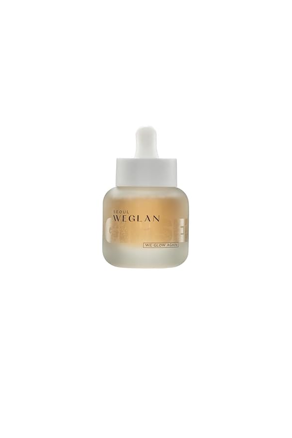 WEGLAN K-Ginseng Glow Ampoule 30ml – Korean Hydrating Face Serum & Essence with 6-Year Ginseng, Dexpanthenol (B5), and Soothing Botanicals – Lightweight, Moisturizing, Non-Sticky Formula