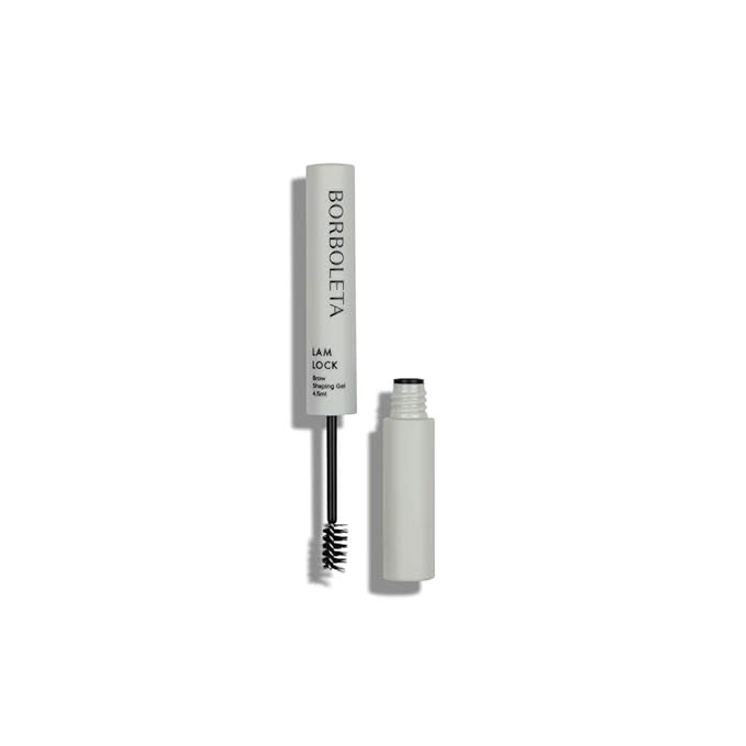 Borboleta Lam Lock Brow Gel, Clear Gel for Laminated and Natural Brows, Flake Free, Up to 24 Hour Hold