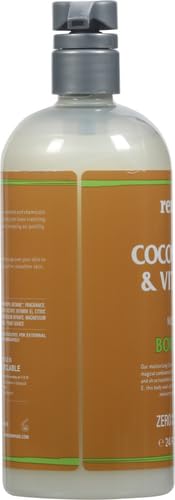 RENPURE Coconut Milk & Vitamin E Body Wash, 24 Fl Oz