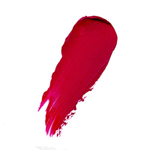 MODE Cherry Rose Red Virgin Matte Areni Noir Lipstick LAVISH CREW Long Lasting Pigment Rich Lip Color, Nourishing Natural Skincare Fruit Oils, Organic Shea Butter, Cruelty Free