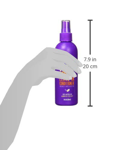 Aussie Hair Insurance Leave-In Conditioner Spray: Moisturizing Frizz Control & Detangler with Jojoba Oil (8 Fl Oz Each) (Pack of 6)