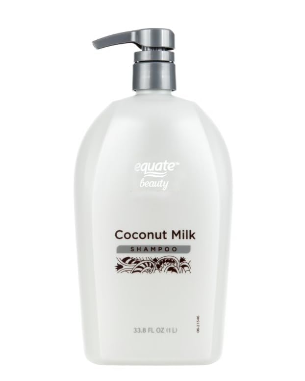 Equate Beauty Coconut Milk Moisturizing Nourishing Daily Shampoo, 33.8 fl oz
