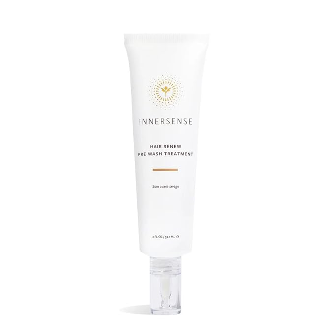 INNERSENSE - Renew Scalp Treatment Duo | Pre-Wash Treatment (2 oz) + Daily Active Serum (1 oz) | Purify, Nourish, Soothe | For Women & Men, Non-Toxic, Cruelty-Free, Clean Haircare