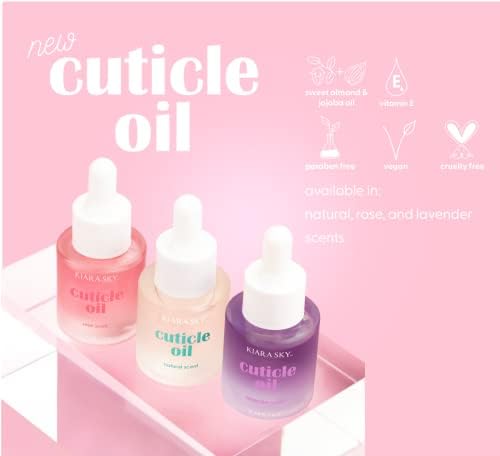 KIARA SKY Hydrating Nail and Cuticle Oil - Natural Rose Scent
