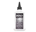 Sauce Beauty Glossy Color + Gloss + Repair, Silver, Semi Permanent Hair Dye with Bond-Building and Color-Fade Protection Technology, Adds Shine & Deep Moisture, Lasts 4-8 Weeks, Stops Fade