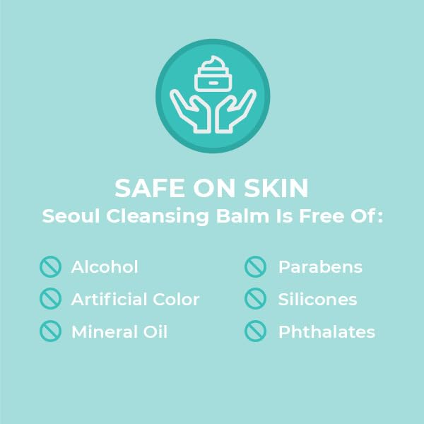 The Beauty Spy Seoul Cleansing Balm-To-Oil Make Up Remover | 3-in-1 Koream Face Cleanser, Makeup Remover & Moisturizing Balm | Ginseng, Green Tea & Peptides | Safe on Skin (30ml)