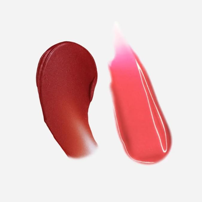 Sarelly, Lip Duo Telenovela 2-in-1 Matte Lipstick & Hydrating Lip Gloss, Red