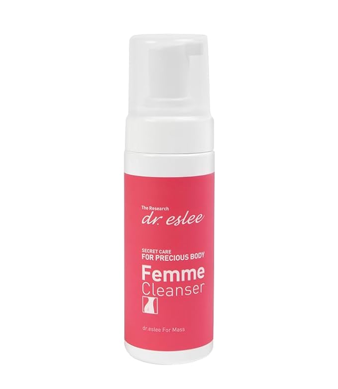 dr.eslee Femme Cleanser for Precious Body 150ml - Low pH Dermatological Feminine Foam Wash | Gentle & Soothing for Sensitive Areas | Soft Mousse Bubble| SLS/SLES Free | Hygiene Essential