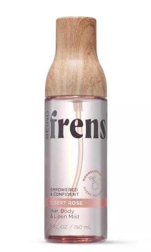 Being Frenshe Desert Rose Women's Hair, Body & Linen Mist Body Spray with Essential Oils - 5 fl oz Pack 1