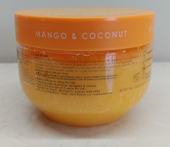 Ciroa, Sugar Body Scrub, MANGO & COCONUT, 21.2 oz, Revive & Awaken, Cruelty & Vegan Free (600gr)