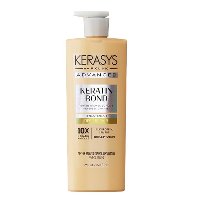 Kerasys Advanced Keratin Bond Treatment 20.2 fl oz / 600 ml (Deep Repair)