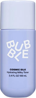 Bubble Skincare Cosmic Silk Hydrating Milky Toner - Ceramide-Rich Face Toner for Dry, Dehydrated Skin with Hyaluronic Acid, Maple Sap Water, Allantoin - Radiant, Glazed Look (100ml)