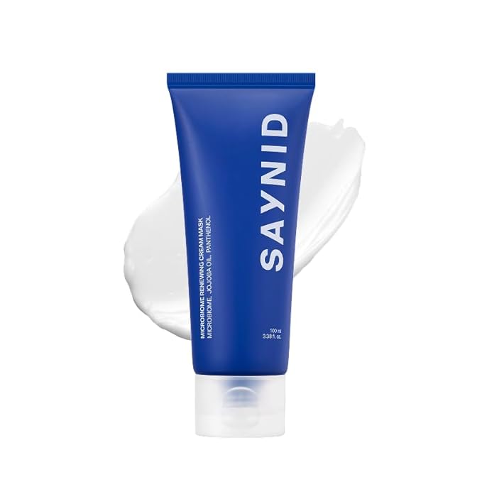 Microbiome Renewing Cream Mask, Wash-off Face Mask, Cream Exfoliating, Pore Care, Glass Skin Effect, Barrier-Friendly Korean Skincare | 3.38 fl.oz. (100ml)