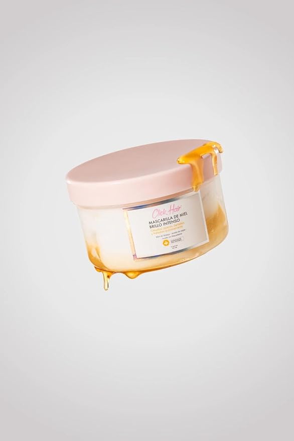 Click Hair Honey Mask Intense Shine | Mascarilla De Miel Brillo Intenso Extracto De Miel Colombia (10.1oz - 300ml)