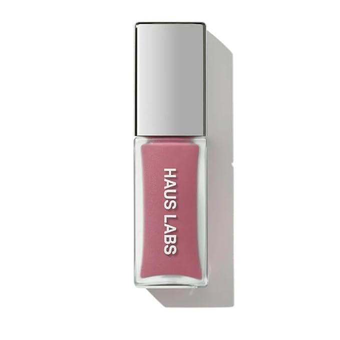 HAUS LABS BY LADY GAGA PHD HYBRID LIP GLAZE - Macaron (Cool Pink) + ENTEL Aloe vera Sheet Masque (BONUS)