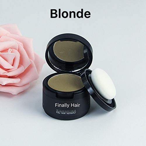 Finally Hair Waterproof Dark Blond Dab-on Hair Fibers & Hair Loss Concealer, Gray Away Cover Up, Hairline Creator, Eye Brow Enhancer, and Beard Filler. Dab-on Hair Fiber Cream (Dark Blonde)