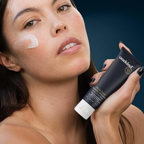 Onekind Night Moisturizer for Face, Hydrating Dream Cream for Wrinkles, Night Cream for Women Anti Aging with Squalane, Rosehip & Shea Butter for Dry & Sensitive Skin – 1.7 oz (2 pack)