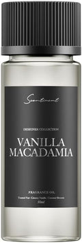 Scentiment Diffuser Oil – Vanilla Macadamia | Toasted Nut, Creamy Vanilla & Coconut Fragrance | Warm, Sweet Luxury Aromatherapy Scent for Home Diffusers – 1.69 fl oz (50 mL)