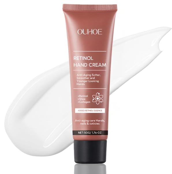Anti-Aging Hand Cream with Naturally Extracted Shea Butter and Collagen – Improves Skin Texture and Maintains a Youthful Appearance