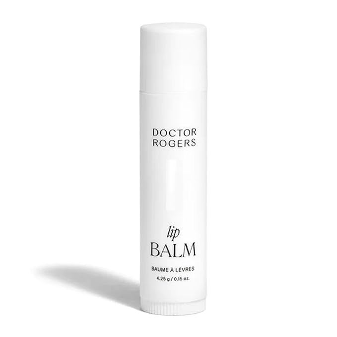 Doctor Rogers Lip Balm, Ultra Hydrating Lip Treatment, Clean Fragrance-free Lip Moisturizer for Soft Lips, Hypoallergenic, 0.15oz (4.25g)