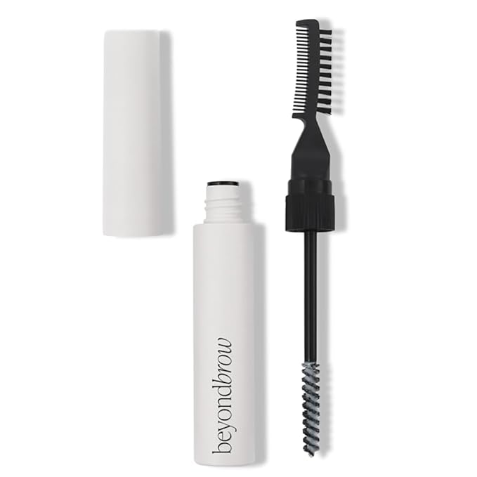 3D Brow Gel & Wax with Lamination Effect, 2-In-1 Hybrid Formula - From Soft, Natural Brows to Fluffy, Feather Brows - Vegan, Cruelty-free, Long Lasting, Water-resistant