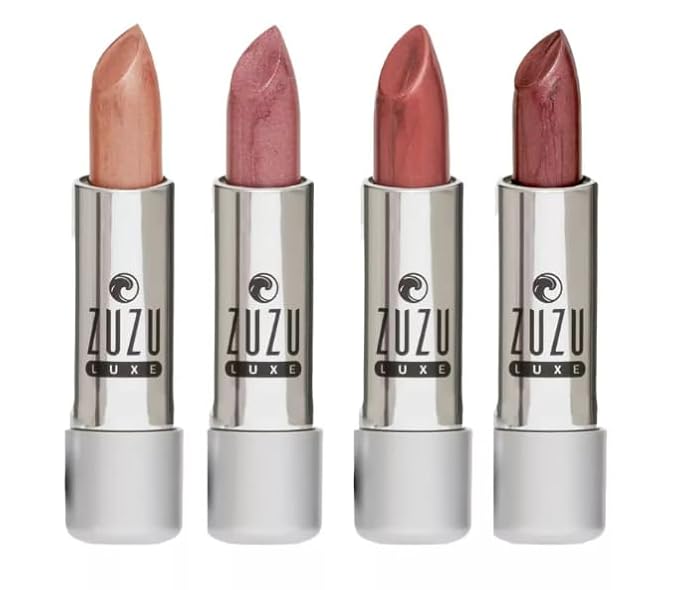 Zuzu Luxe Lip Color Lipstick (Sandstorm - Soft Topaz/Cool Crème), Natural Ultra-Hydrating Lipstick, Paraben Free, Vegan, Gluten-free, Cruelty-free, Non GMO, 0.13 oz