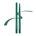 eyeliner pencil retractable eyeliner creamy pigmented smudge proof eye liner pen Dark Green