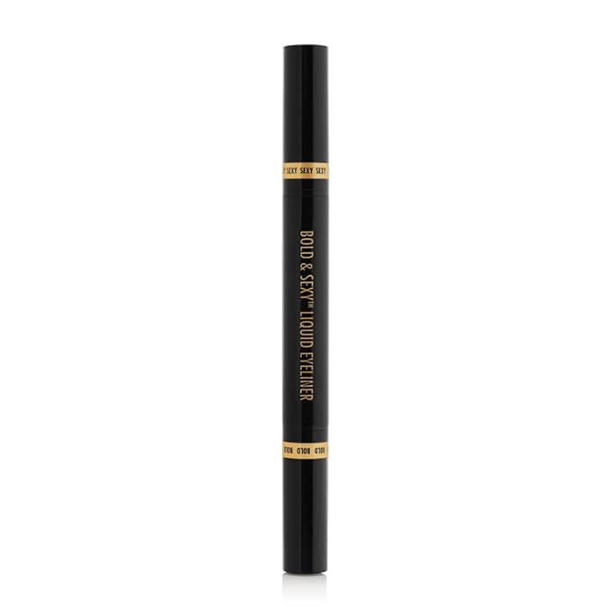 Black Radiance Bold and Sexy Liquid Eyeliner, Smudge-Proof, Long Lasting -Black
