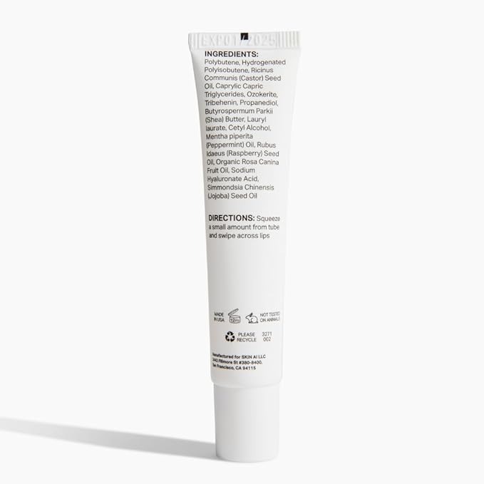 Y’OUR Intensive Healing Lip Balm for Dry Chapped Lips - Deeply Hydrating Lip Treatment - Hyaluronic Acid, Shea Butter & Rosehip Oil - Repairing Moisturizer, Paraben & Silicon-Free, Mothers' Day Gift