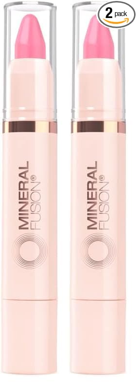 Mineral Fusion Glow Sheer Moisture Lip Tint, 0.1 oz (Pack of 2)