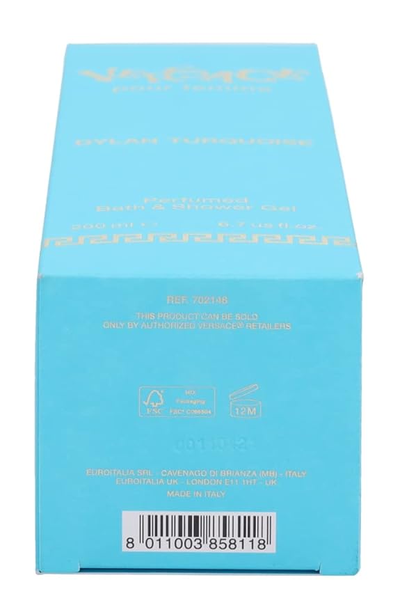 Versace Pour Femme Dylan Turquoise Body Gel, 6.7 Ounce