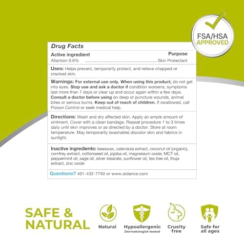 terrasil Foot Ulcer & Sore Relief, Natural Diabetic Foot Cream to Soothe Dry Cracked Skin & Diabetic Ulcers. Hypoallergenic – 3X Power (3oz)
