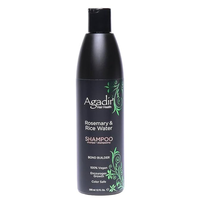 Agadir Rosemary & Rice Water Shampoo 12 oz.