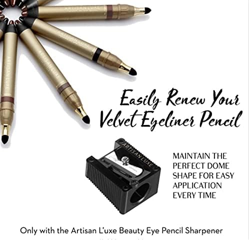 Artisan L'uxe Beauty Jumbo Eyeliner Pencil Smokey Eyes in 3 Minutes Water Proof Smudge Proof, Long Lasting Age Defying Essential Oils Seduction (Shade: Chocolate Brown) (Dark Chocolate Brown)
