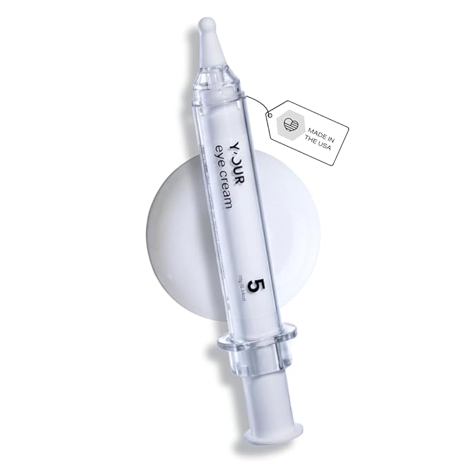 Y'OUR Retinol Collagen Peptide Repair Eye Cream | Firms, Brightens & Depuffs | Cucumber + 3 Collagen-Boosting Peptides + Hyaluronic Acid | For Dark Circles, Fine Lines & Crow's Feet