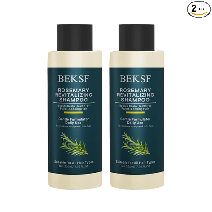 Rosemary Shampoo It Regulates Thebalance Of Scalp Oil Cares For Your Hair & Deeply Cleanses& Sulfate Paraben-Free for Oily Scalp & Sensitive Skin