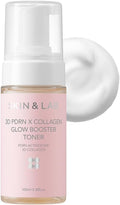 [Skin&LAB] 3D PDRN X Collagen Glow Booster Toner, PDRN & Collagen, Firming & Radiance Boosting, Bubble Texture for Better Absorption, Korean Skincare, 3.38 fl. oz
