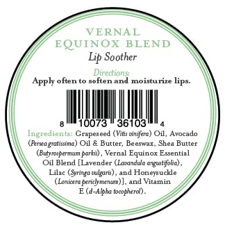 Three Sisters Apothecary Lip Soothers (Vernal Equinox)
